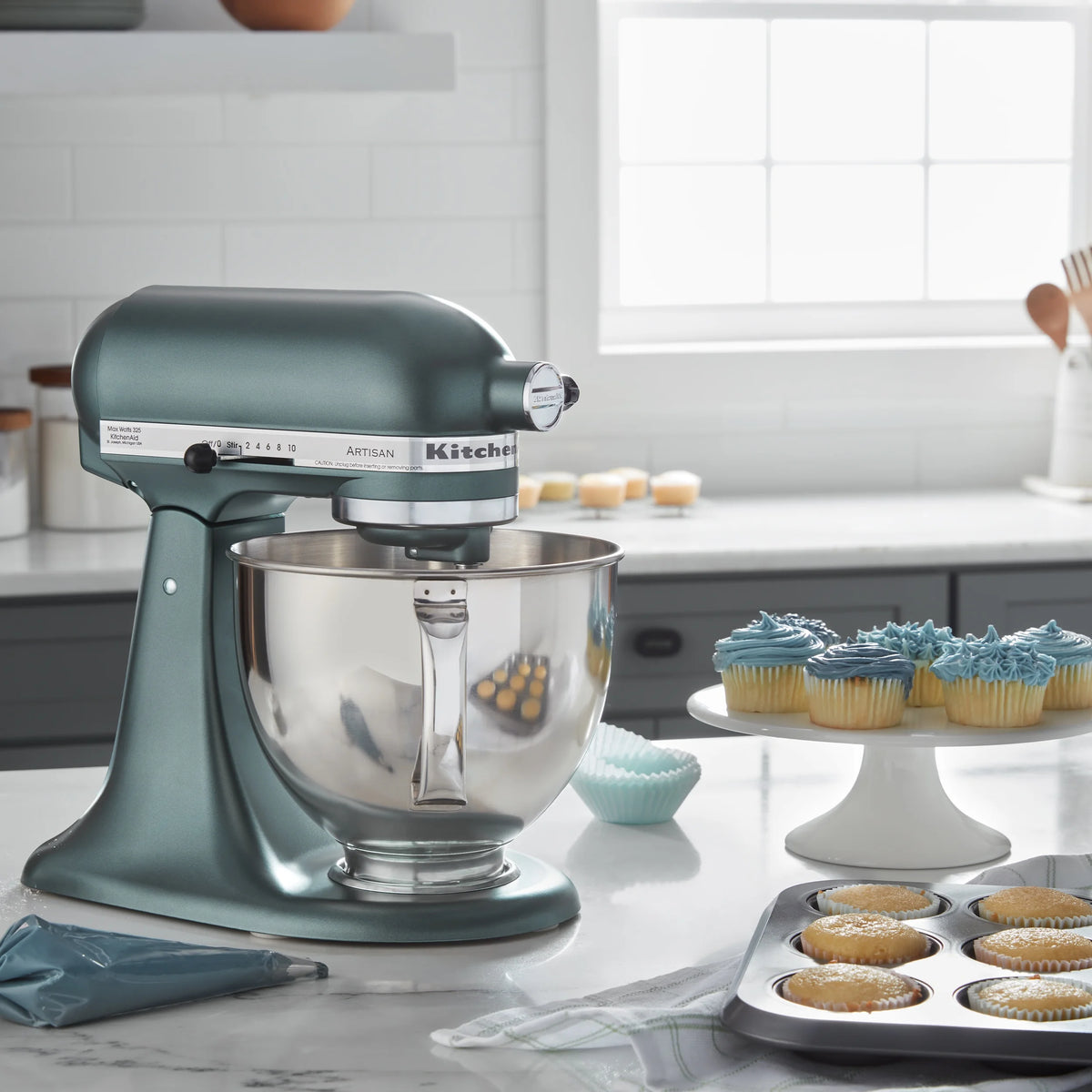 Kitchenaid Artisan Series 5 - Quart Tilt - Head Stand Mixer, Wildflower, KSM156CXWF - Product image 36