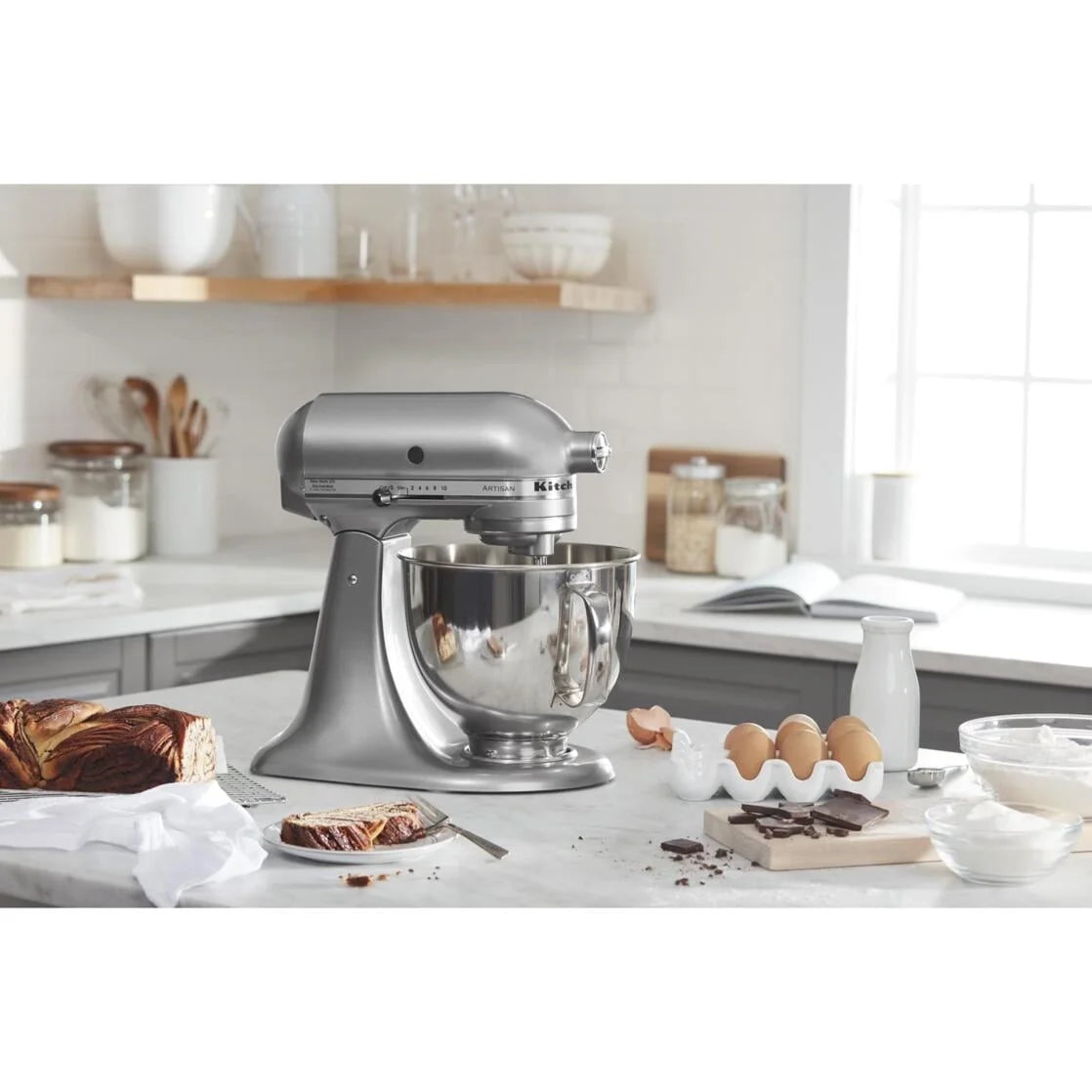 Kitchenaid Artisan Series 5 - Quart Tilt - Head Stand Mixer, Wildflower, KSM156CXWF - Product image 90