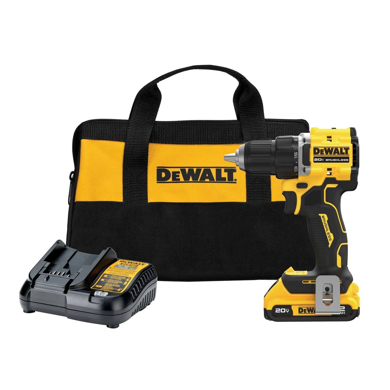 DeWalt DCD794D1 Atomic Compact Series 20V Max Brushless Cordless 1/2in Drill/Driver Kit - Product image 1