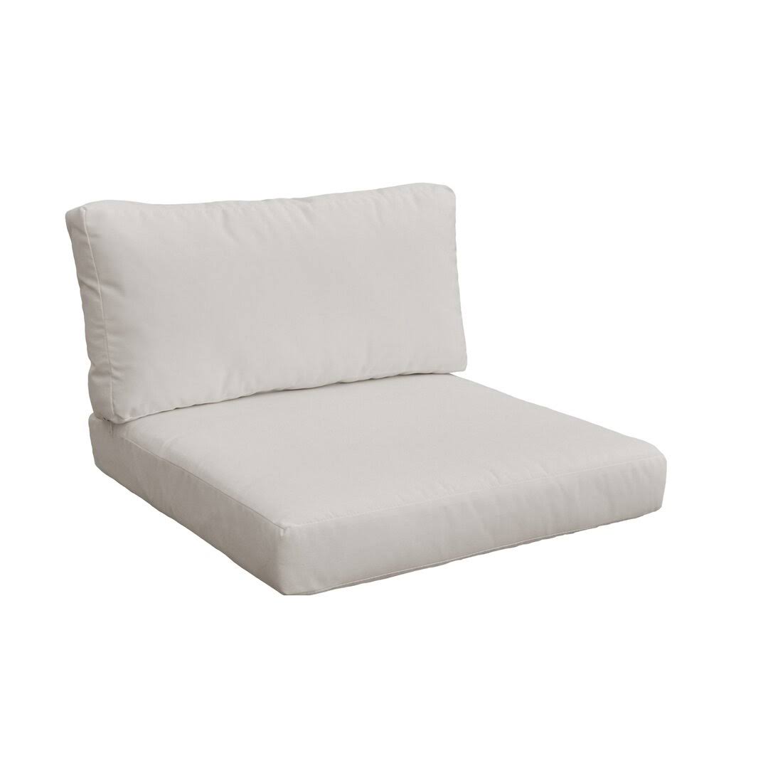 TK Classics Covers for Chair Cushions 4" Thick in Beige - Product image 1