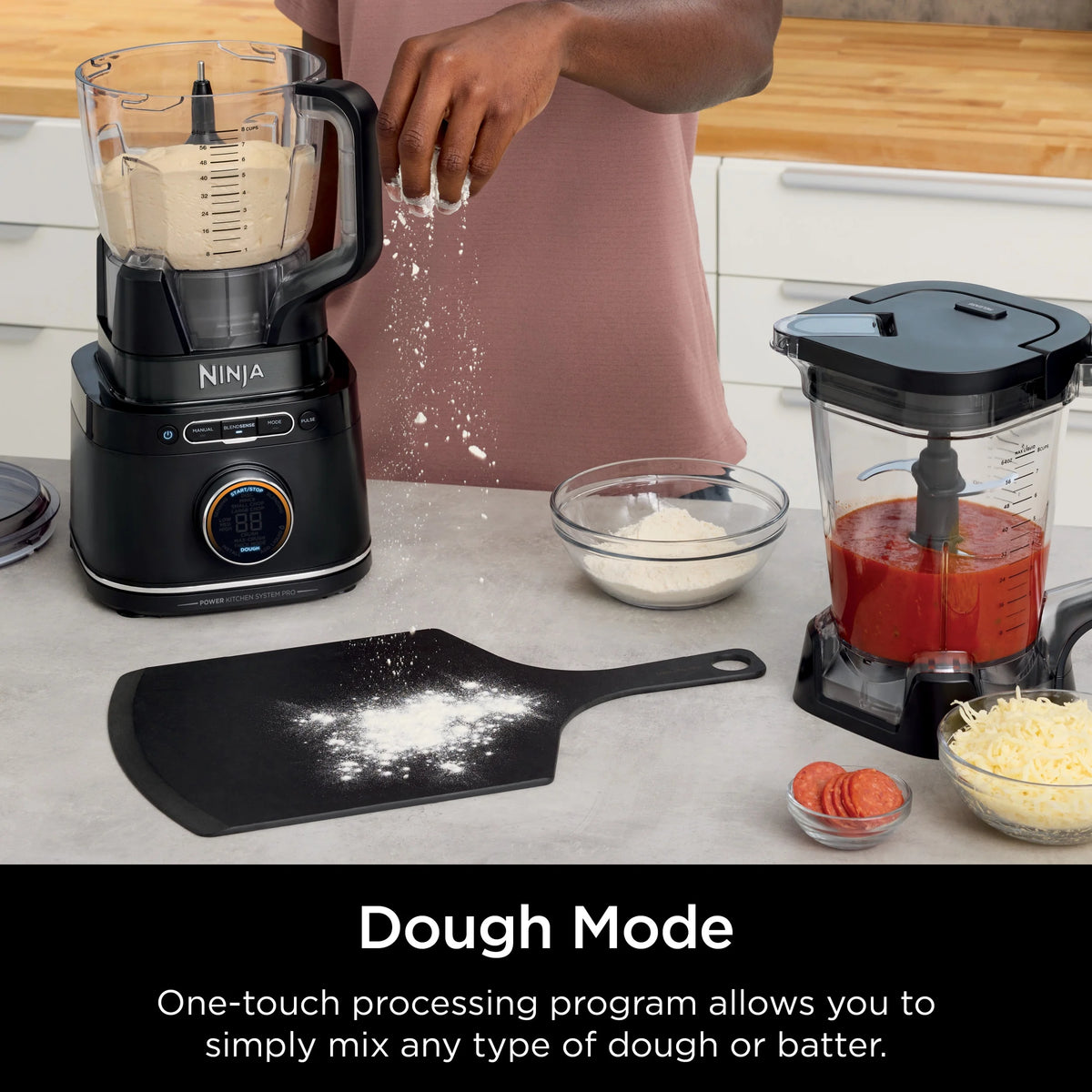 Ninja Detect Kitchen System Power Blender + Processor with Blend Sense Technology, Silver, TB400 - Product image 28