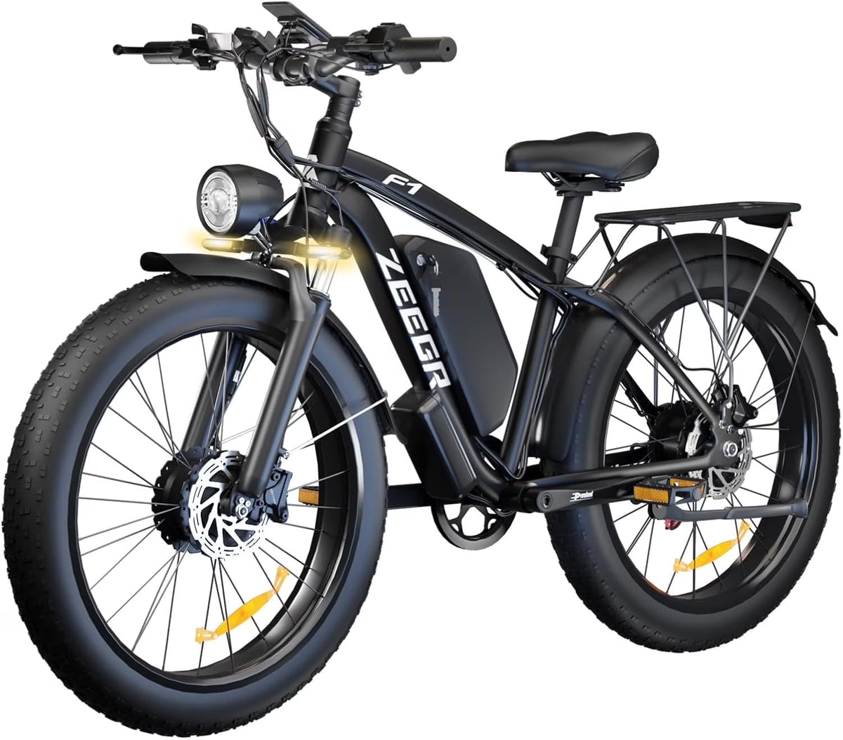 2000W Electric Bike for Adults 48V 22.4AH Ebikes 35MPH Mountain Ebike 26" Fat Tire - Product image 1