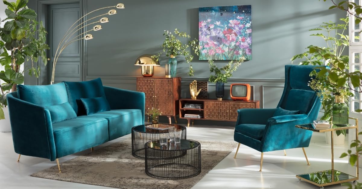Kare Design Wire Coffee Tables, Set of 2, Black, Round, Steel, Glass Table Top, Diameter 70/60cm, Modern Style, Elegant, Living Room Coffee Table, Interior Decoration, Bedroom Decoration