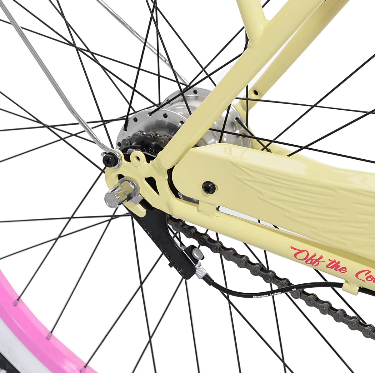 26" Margaritaville Women'S 3 - Speed Cruiser Bike, Yellow - Product image 7