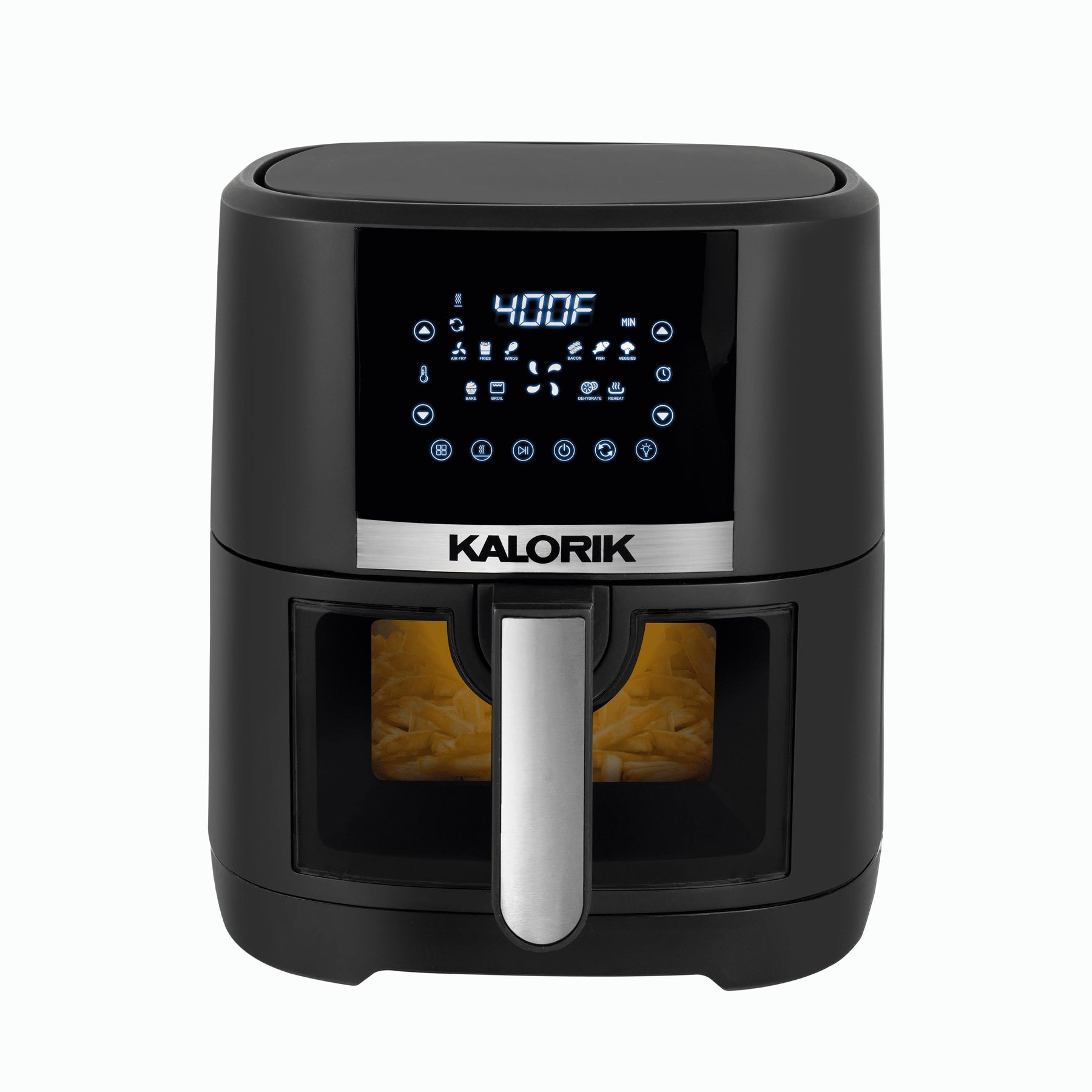 Kalorik 5 Quart Digital Air Fryer with Viewing Window, Black - Product image 1