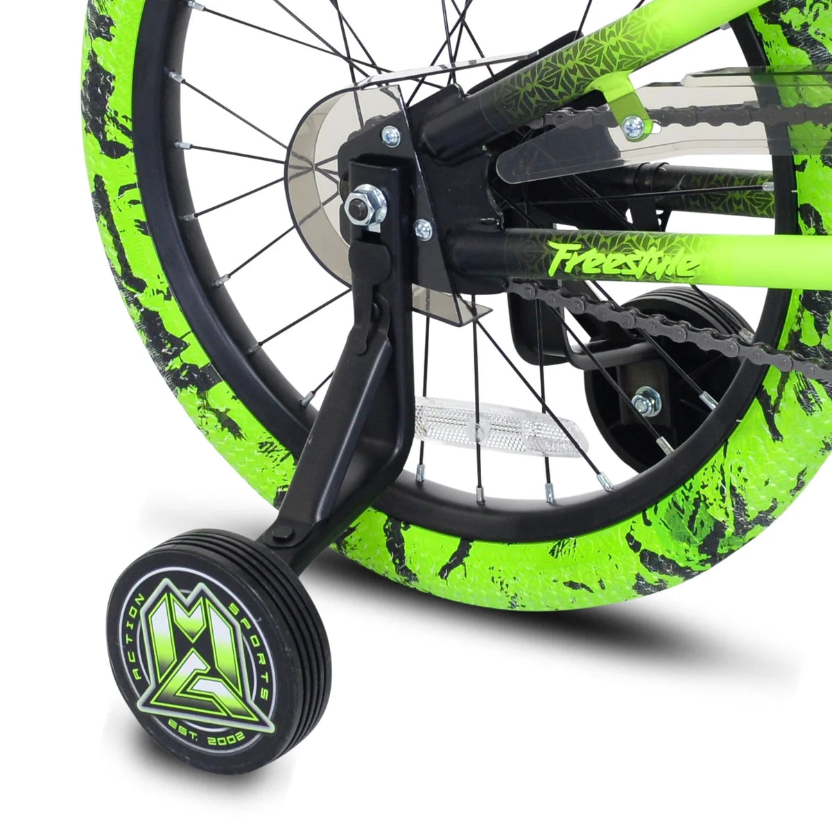 Bicycles 18" Madd Gear MG18 BMX Boy'S Bike, Black and Green - Product image 11