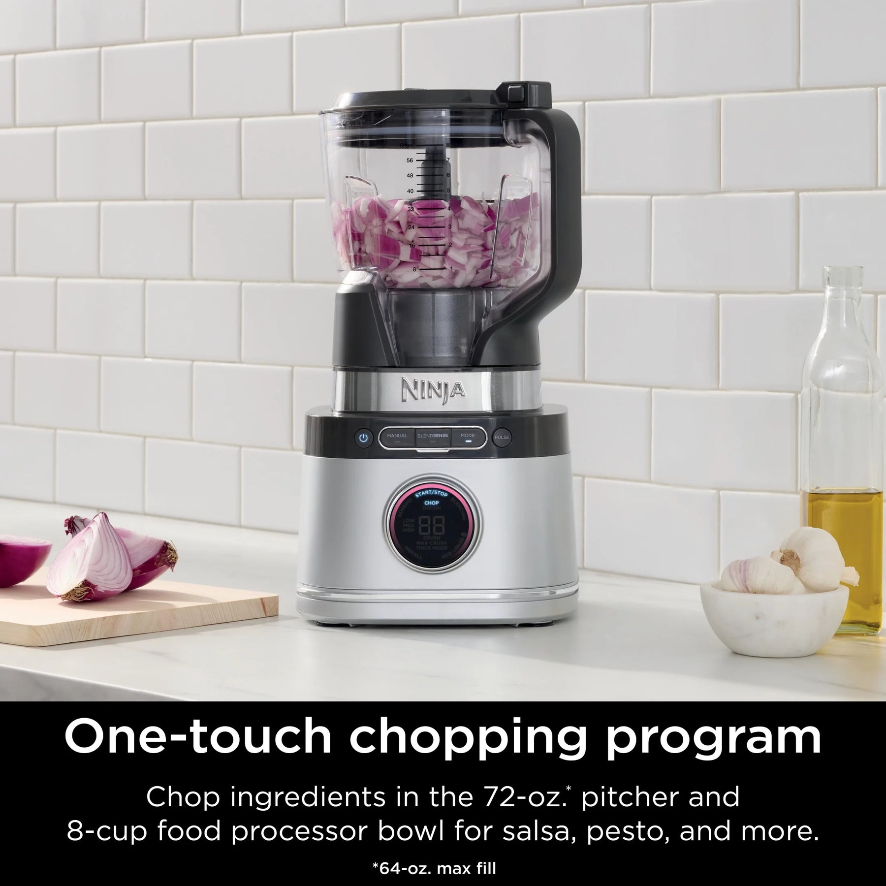 Ninja Detect Kitchen System Power Blender + Processor with Blend Sense Technology, Silver, TB400 - Product image 10