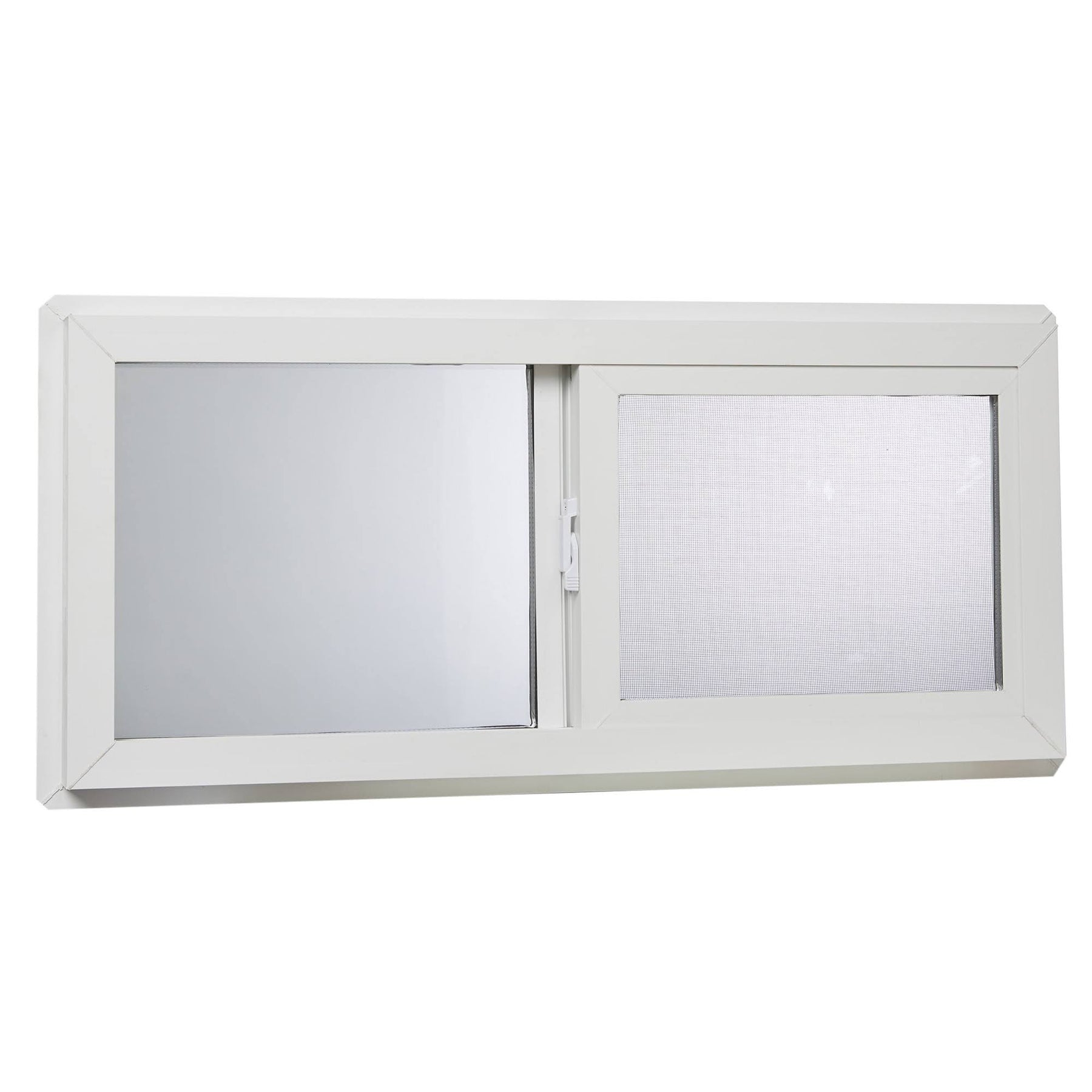 Park Ridge VBSI3214PR Vinyl Basement Slider Window 32" x 14" White - Product image 1
