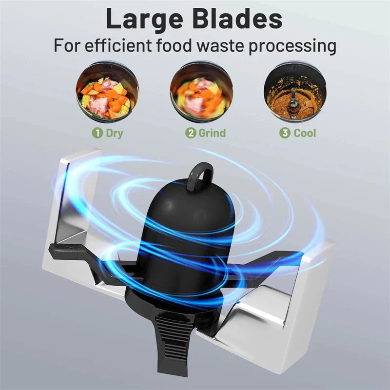 4L Electric Kitchen Composter, Smart Countertop Food Waste Compost Machine with Auto-Cleaning - Product image 5