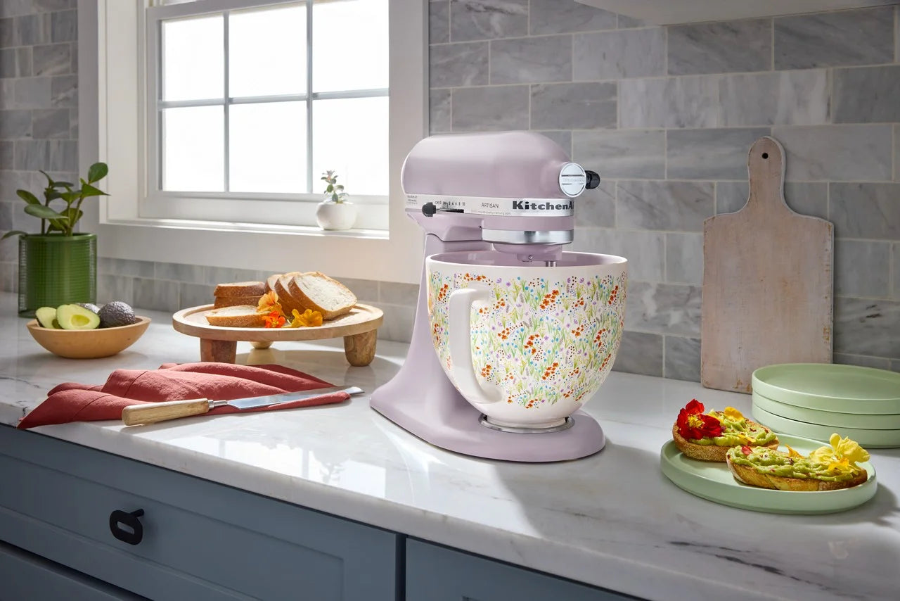 Kitchenaid Artisan Series 5 - Quart Tilt - Head Stand Mixer, Wildflower, KSM156CXWF - Product image 6