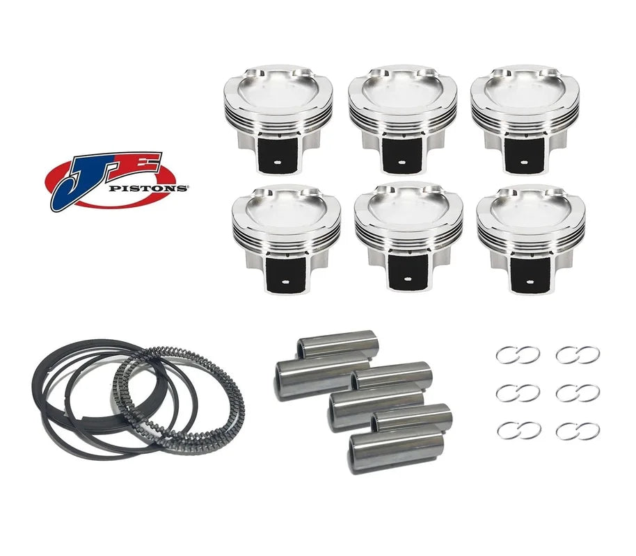 Piston Set by JE - 81.5mm +.50mm Oversize Bore | 9.0:1 CR | Stock Stroke - 86.4MM - 2.7T S4 30V