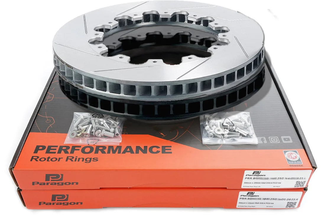 355mm Replacement Rotors - Paragon Mono6 Big Brake Kit