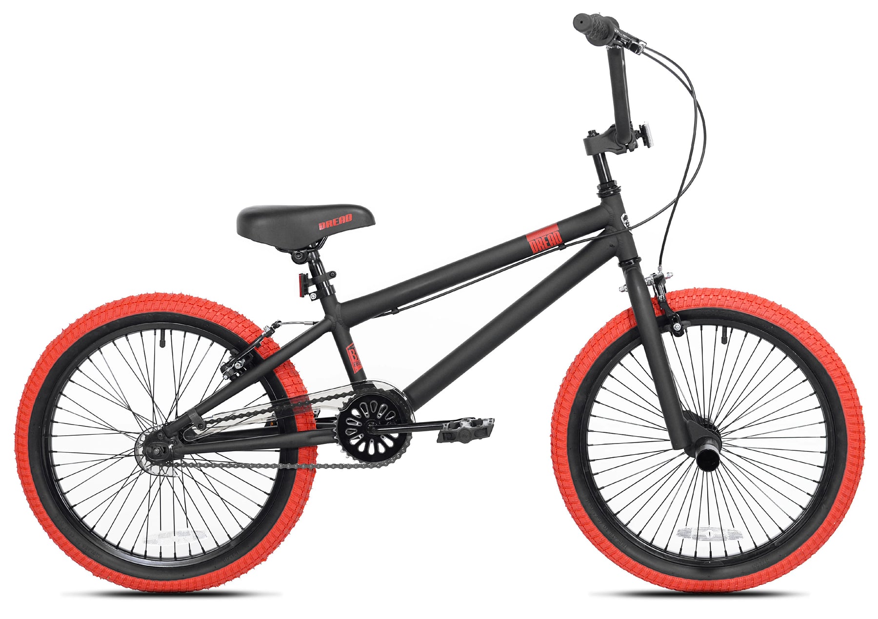 20" Dread Boy'S BMX Bike, Black/Red - Product image 4