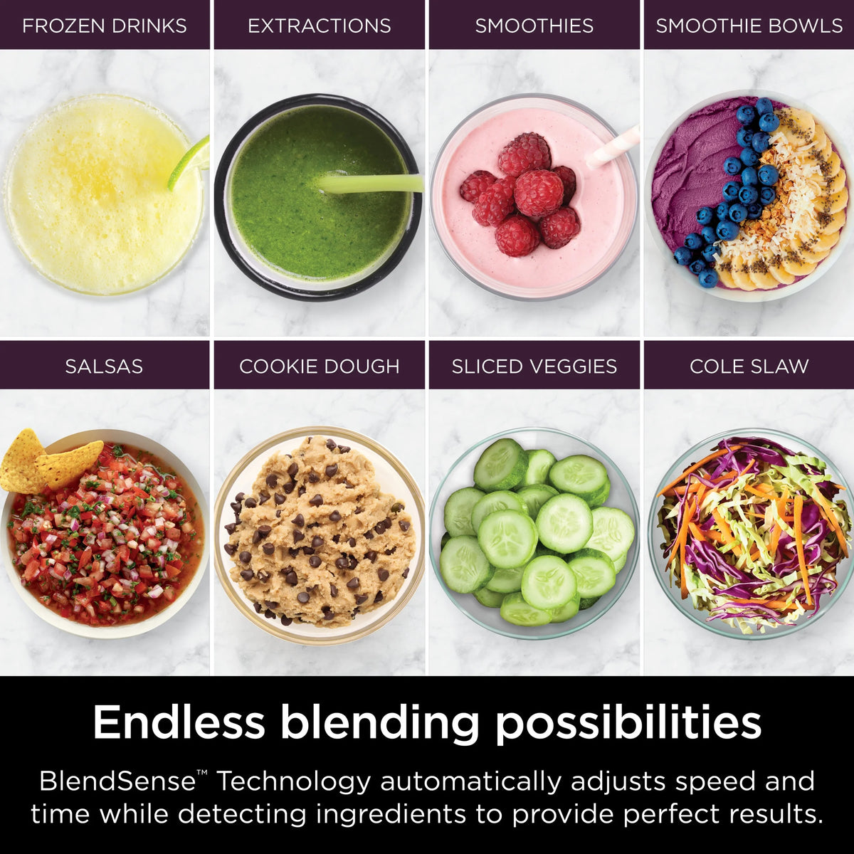 Ninja Detect Kitchen System Power Blender + Processor with Blend Sense Technology, Silver, TB400 - Product image 19