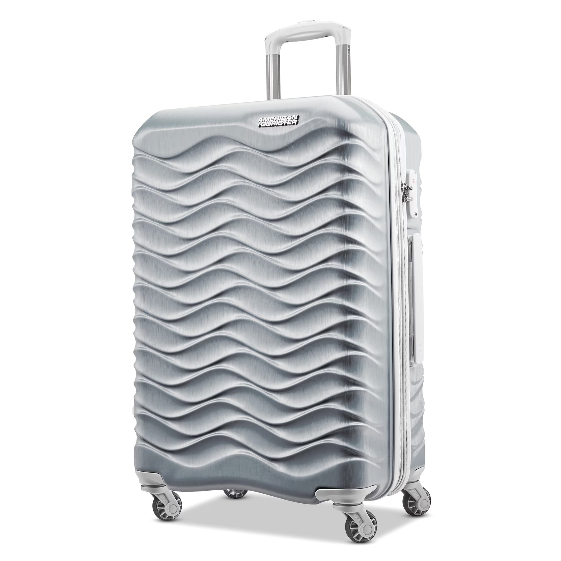 American Tourister Pirouette NXT Hardside Large Checked Luggage with Spinner Wheels - Ultramarine - Product image 7