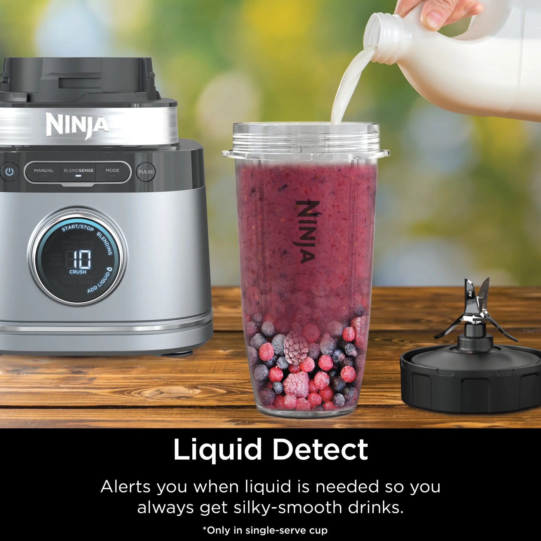Ninja Detect Kitchen System Power Blender + Processor with Blend Sense Technology, Silver, TB400 - Product image 8