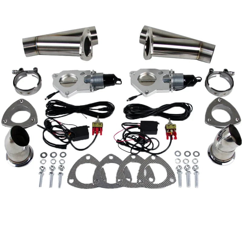 Granatelli Electronic Exhaust Cutout Systems - Stainless Steel - Weld In 307530K