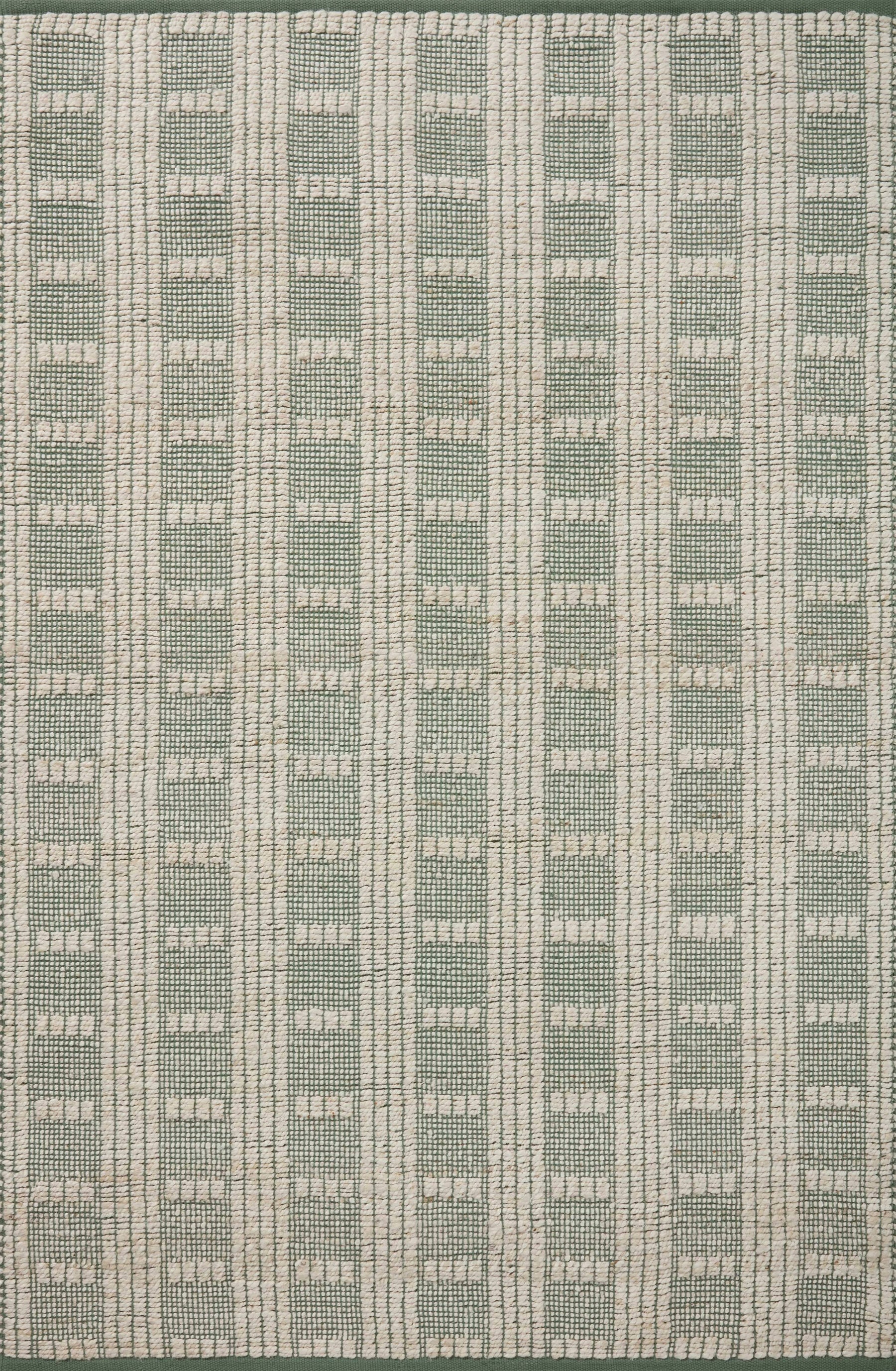 Angela Rose x Loloi 2'6" 8'0" Ivory/Sage Colton CON-03 Runner Area Rug - Product image 1