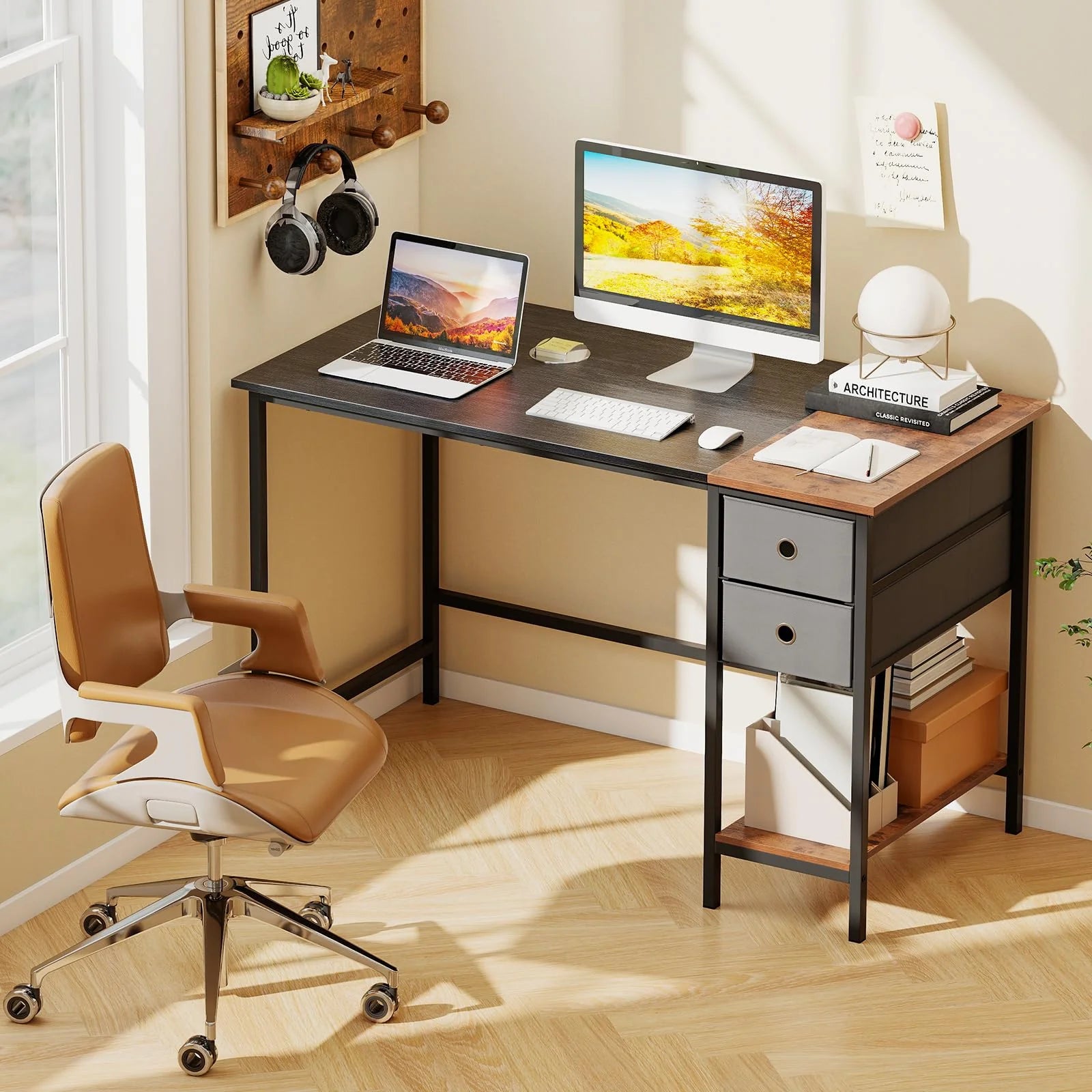 Tangkula 48" Writing Desk with Spacious Tabletop for Home Office - Product image 2