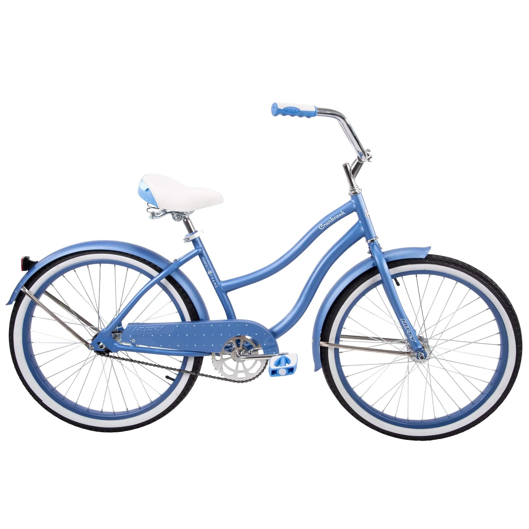 Huffy 24" Cranbrook Girls' Cruiser Bike with Perfect Fit Frame, Ages 12+ Years, Periwinkle - Product image 5