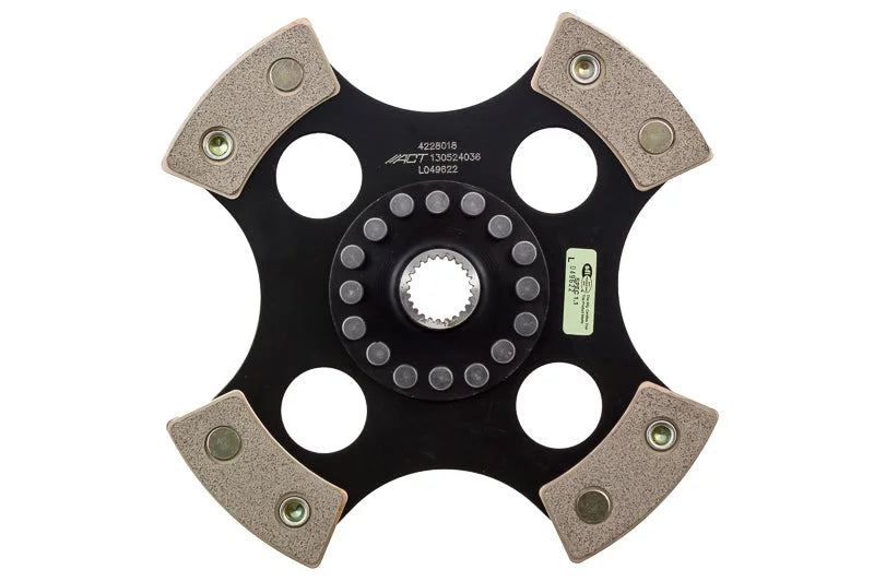ACT 4228018 - 1991 Subaru Legacy 4 Pad Rigid Race Disc