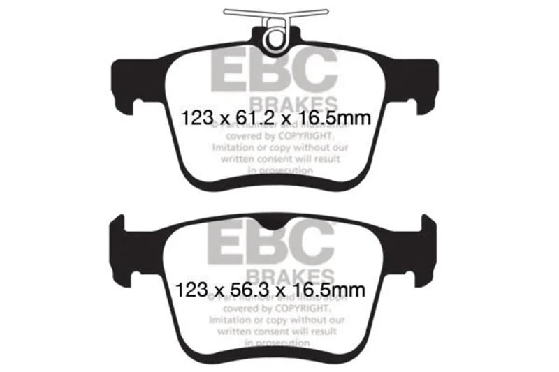 EBC - Rear Bluestuff Pad PN DP52153NDX