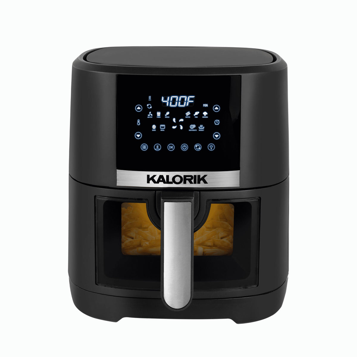 Kalorik 5 Quart Digital Air Fryer with Viewing Window, Black - Product image 1