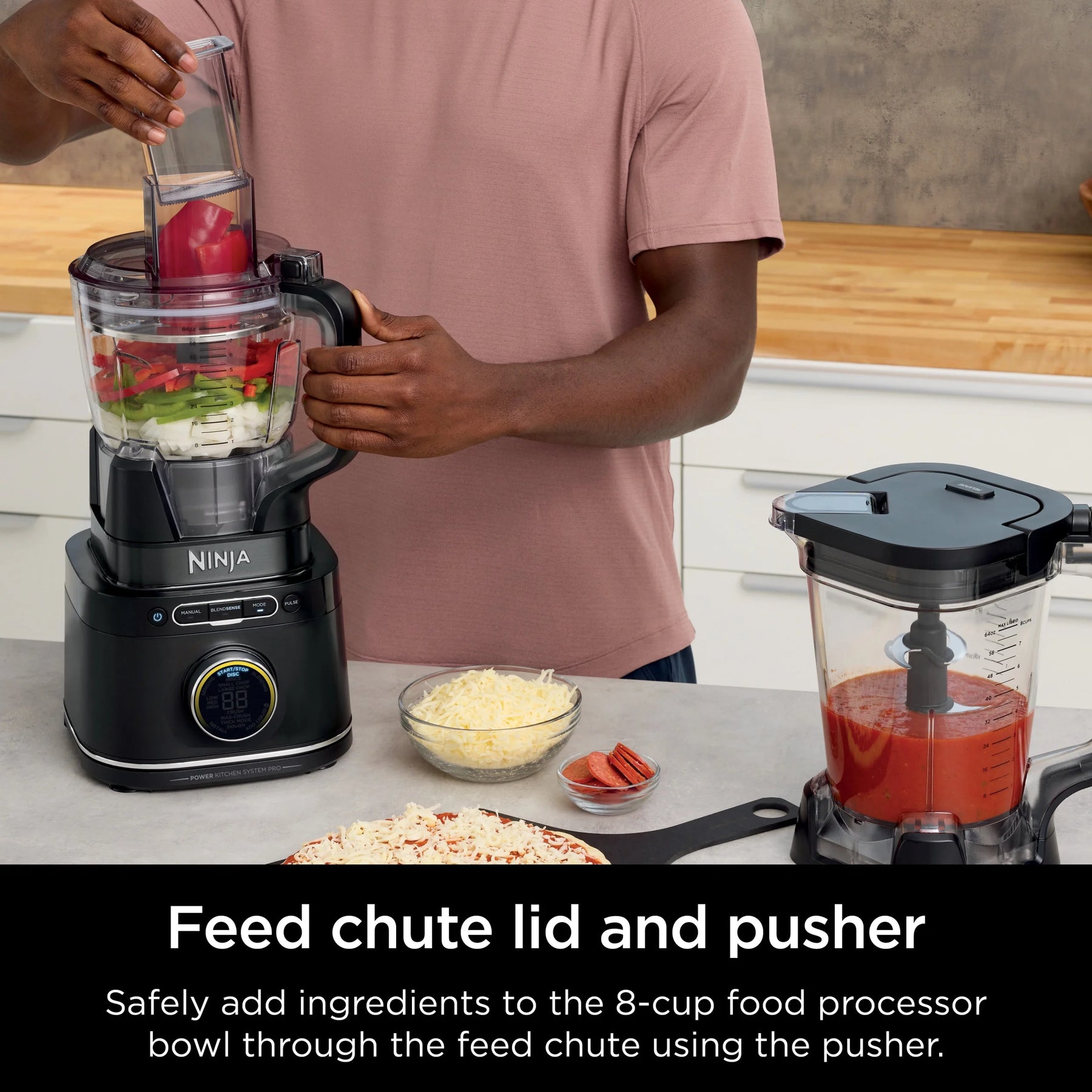 Ninja Detect Kitchen System Power Blender + Processor with Blend Sense Technology, Silver, TB400 - Product image 29