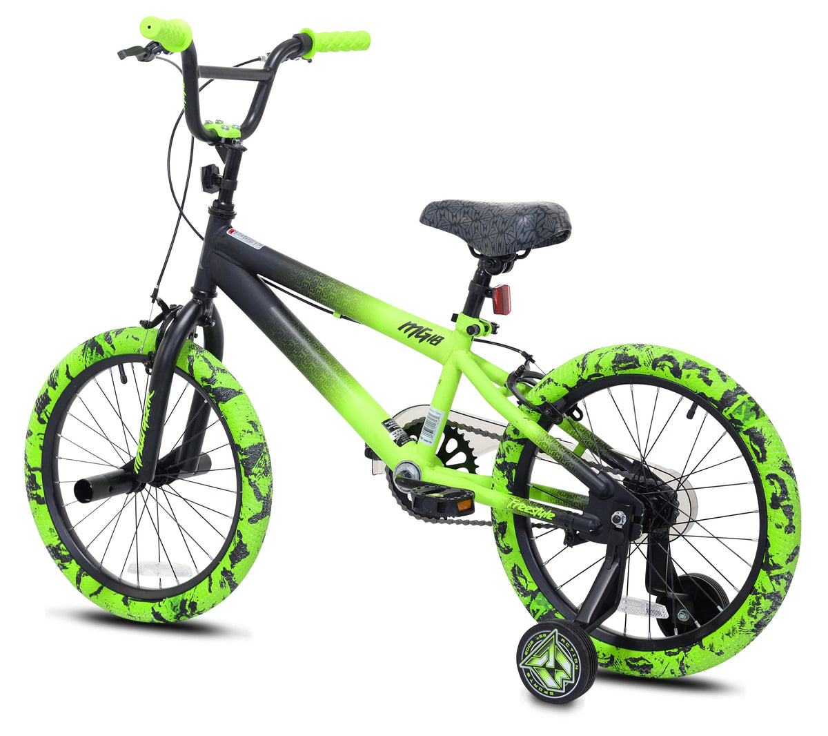 Bicycles 18" Madd Gear MG18 BMX Boy'S Bike, Black and Green - Product image 7