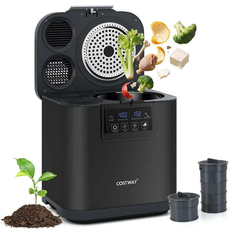 4L Electric Kitchen Composter, Smart Countertop Food Waste Compost Machine with Auto-Cleaning - Product image 1