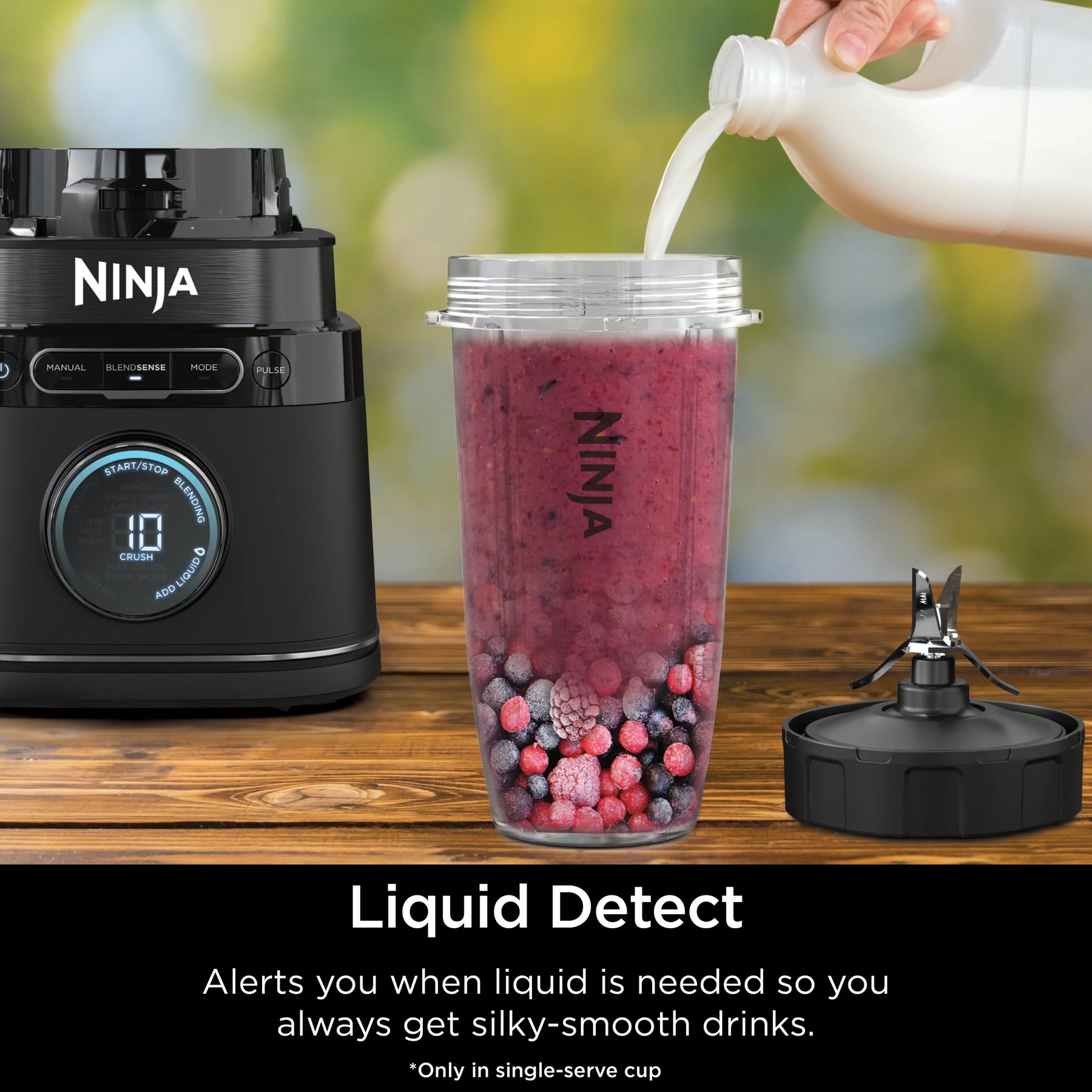 Ninja Detect Kitchen System Power Blender + Processor with Blend Sense Technology, Silver, TB400 - Product image 23