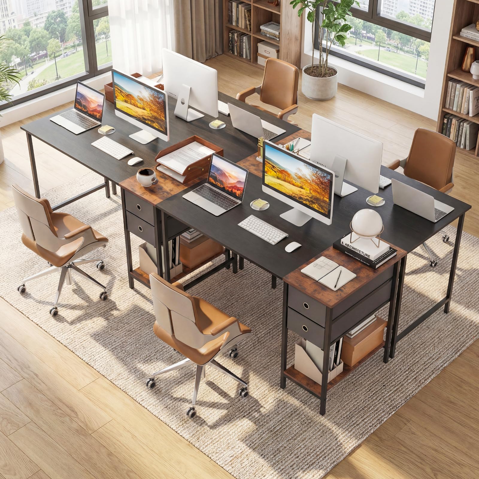 Tangkula 48" Writing Desk with Spacious Tabletop for Home Office - Product image 9