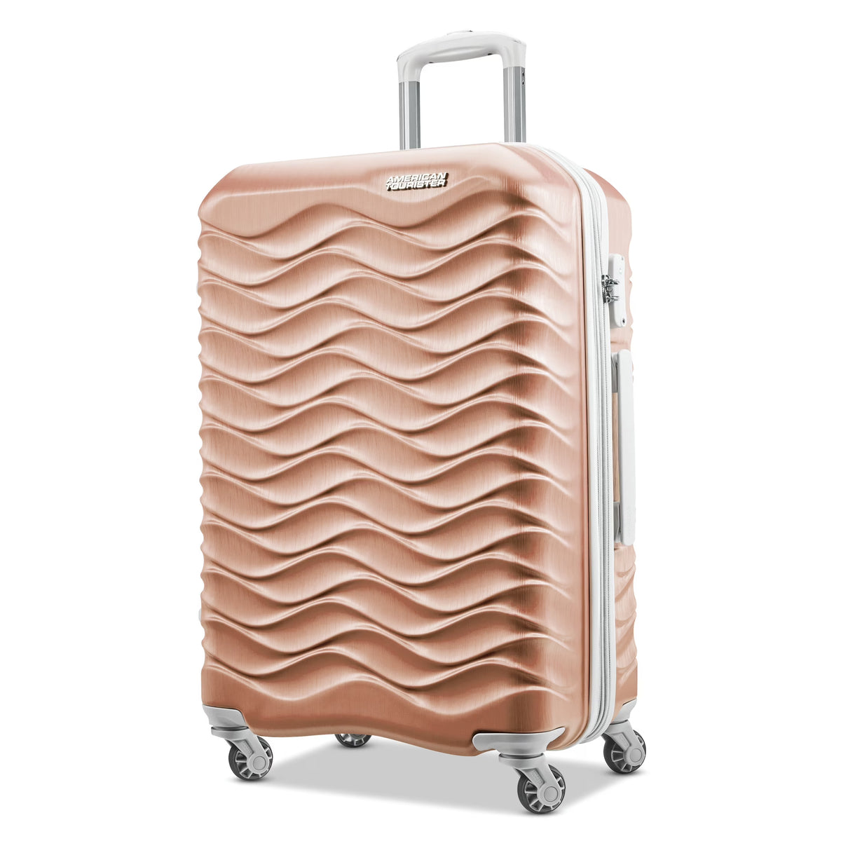 American Tourister Pirouette NXT Hardside Large Checked Luggage with Spinner Wheels - Ultramarine - Product image 5