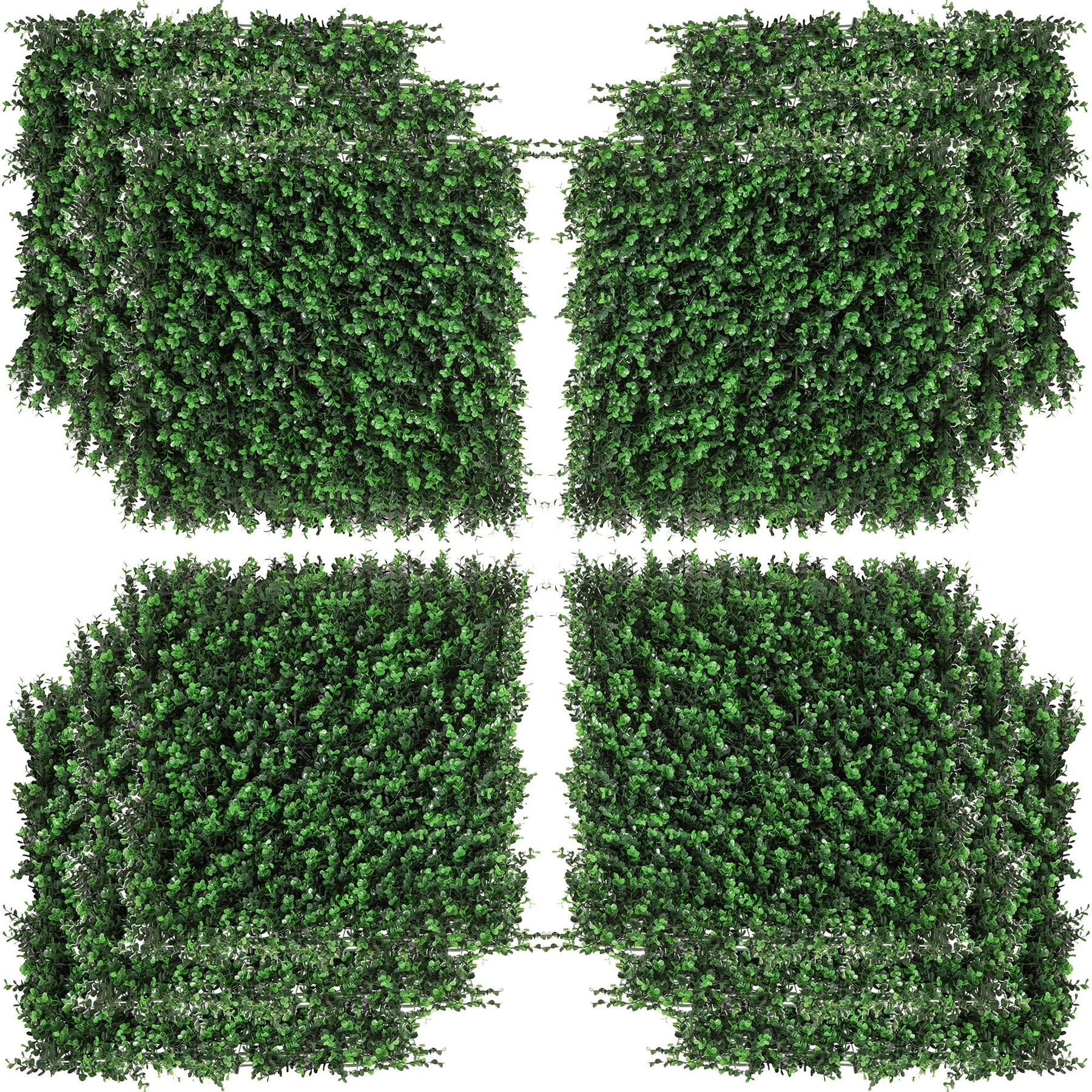 DUOSONG Outsunny Grass Wall Panels, 20" X 20" Artificial Grass Wall Decor - Product image 1