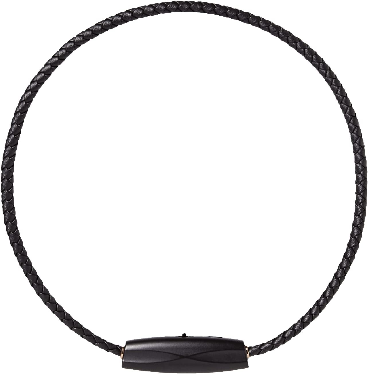 Airvida M1 Portable Ionic Air Purifier (Black) | Titanium necklace (50cm) | USB Rechargeable | For everyday life and when traveling