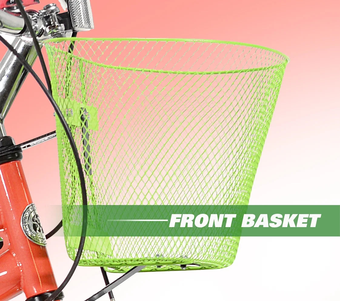 24" Island Life Multi Speed Girl'S Bike, Coral/Green - Product image 6
