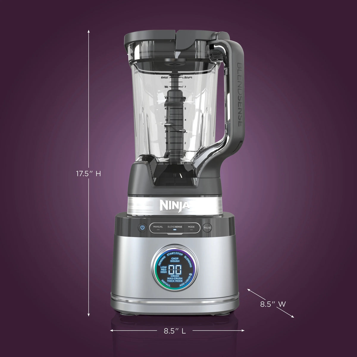 Ninja Detect Kitchen System Power Blender + Processor with Blend Sense Technology, Silver, TB400 - Product image 16