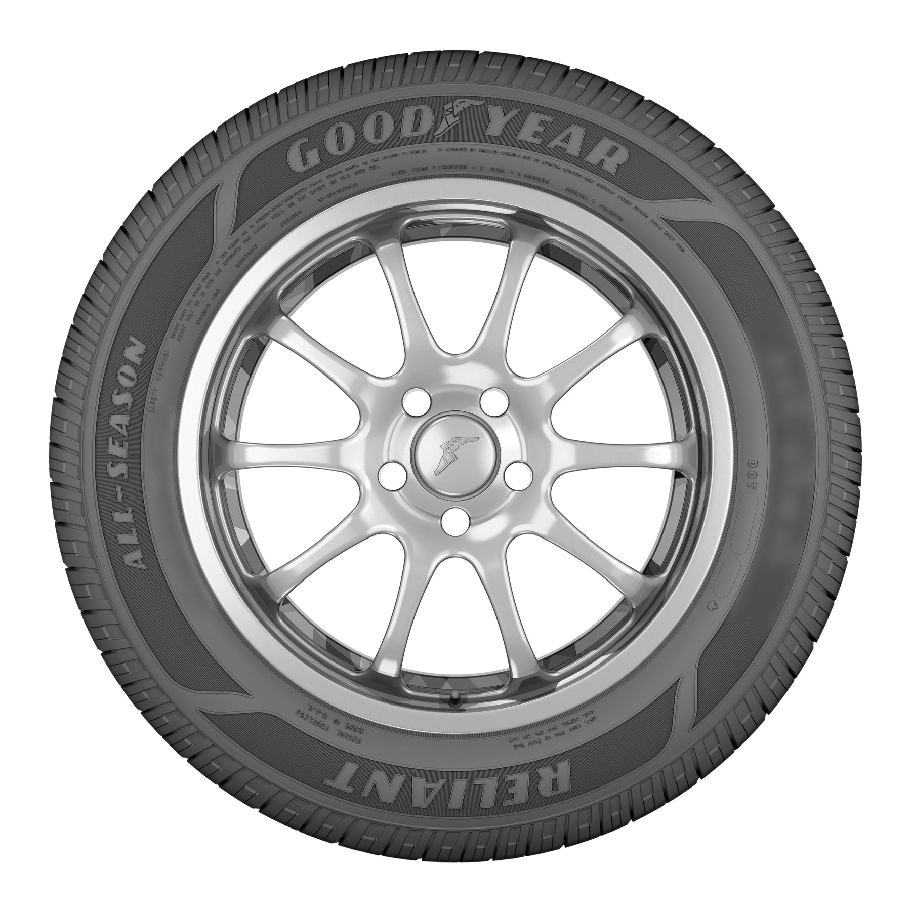 Goodyear Reliant All - Season 225/60R17 99V All - Season Tire - Product image 4