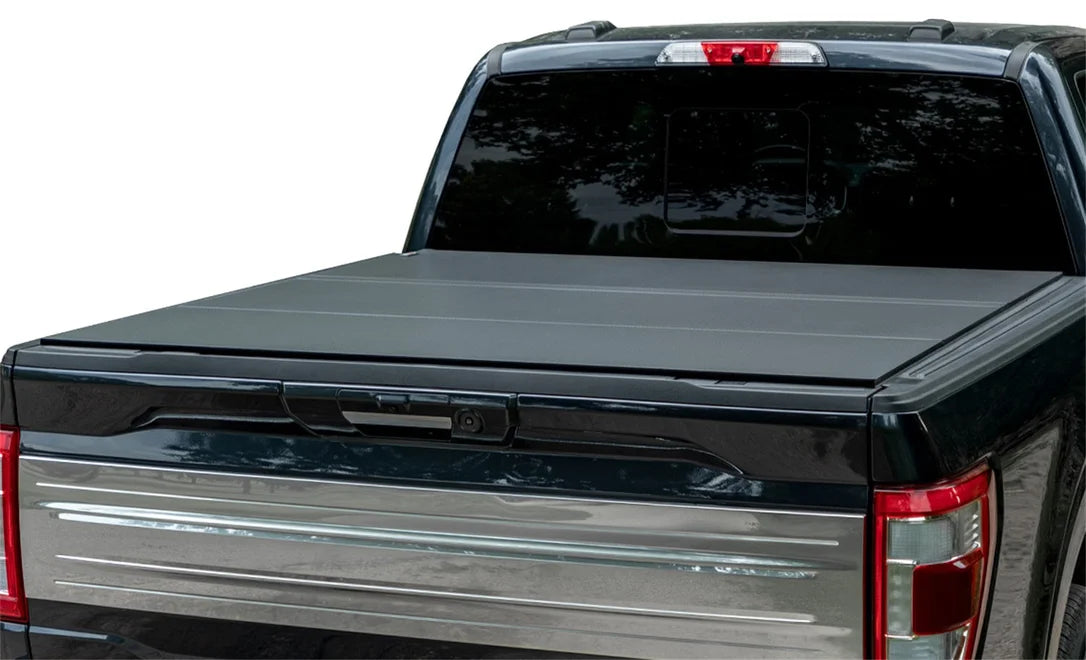 Access B5010049 - LOMAX Tri-Fold Cover 2017+ Ford Super Duty F-250/F-350/F-450 - 6ft 8in Box Carbon Fiber