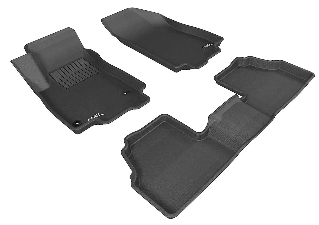 3D MAXpider L1BC01601509 - 2013-2020 Buick Encore Kagu 1st & 2nd Row Floormats - Black