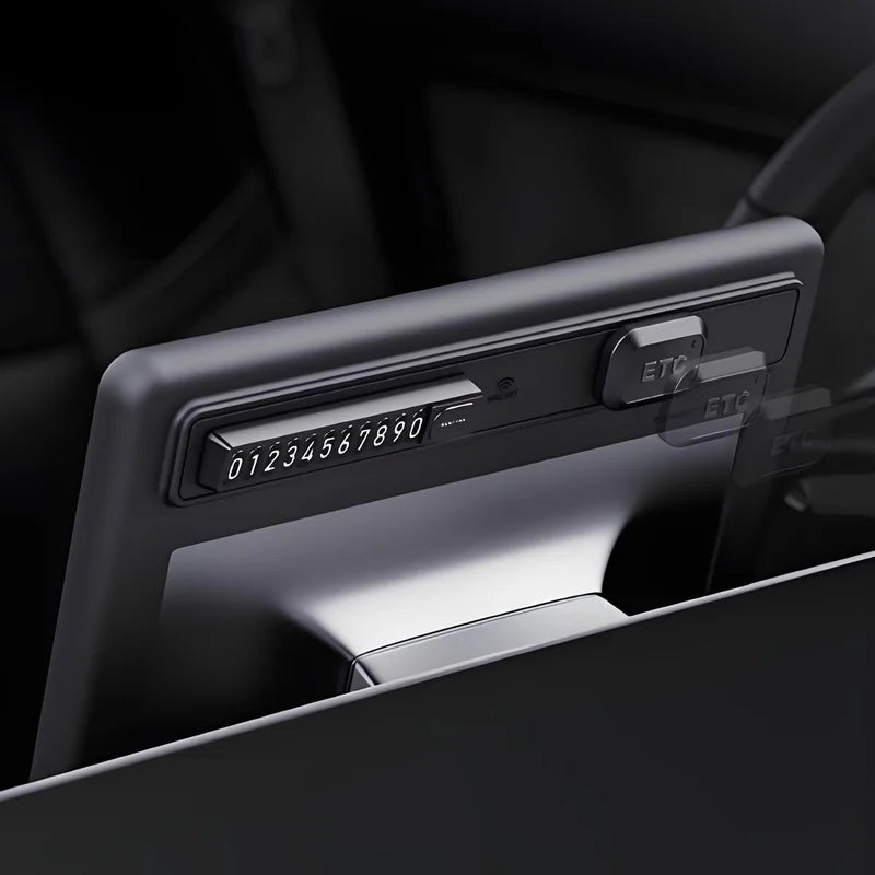 Magnetic Silicone Center Screen Frame for Tesla Model Y Juniper & Model 3 Highland
