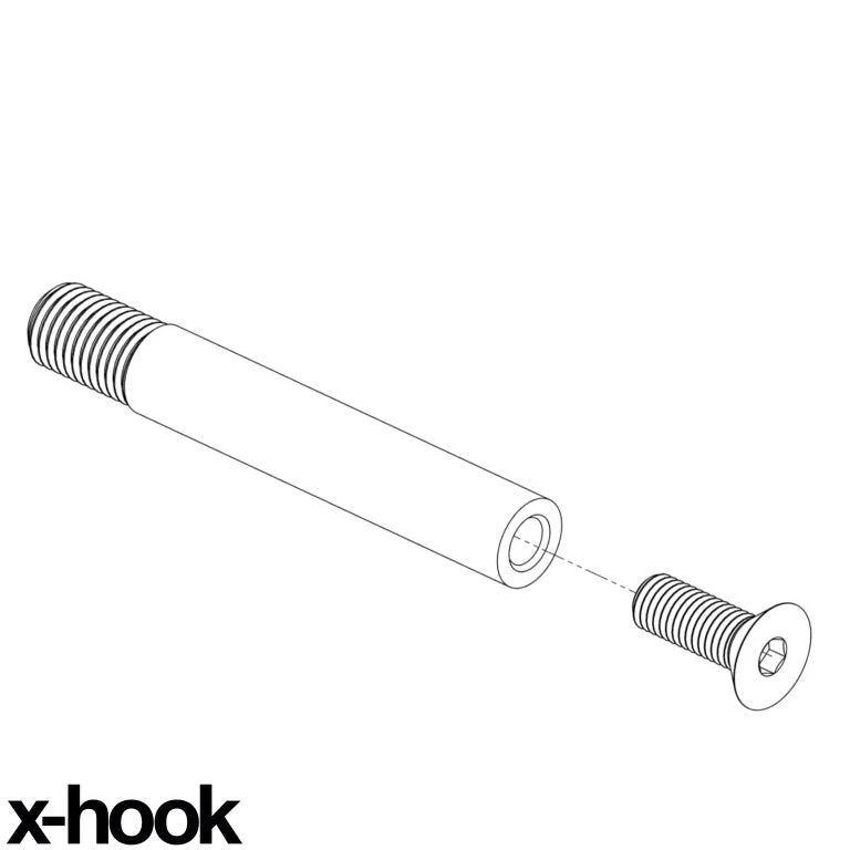 x-hook Mounting Shaft (Required) Porsche 924 | 76-88 (In stock)